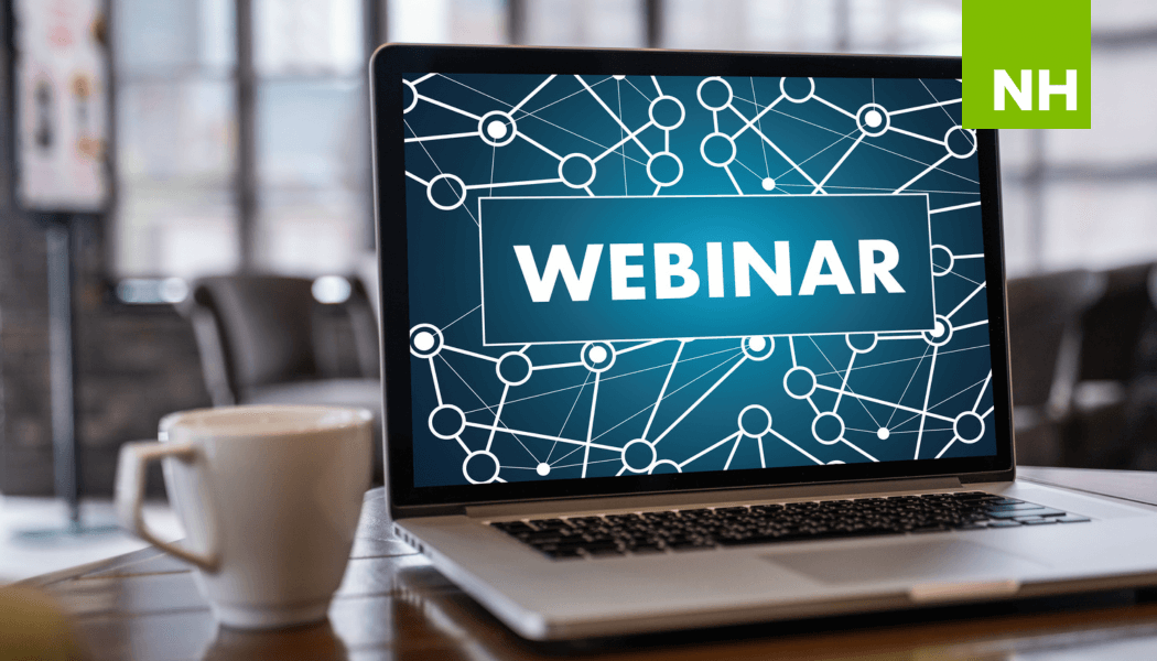 Webinar screen for best free nonprofit webinars